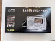 Tecsun PL380 DSP AM FM Shortwave LW PLL Radio PL-380 World Band Receiver