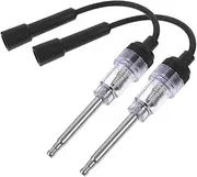 FUNOMOCYA 2pcs Plug Tester Tool Inline Ignition Light Detector for Car and Accurate Ignition Gauge for Engine Diagnostics and Troubleshooting