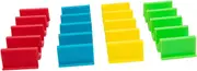OKUMEYR 4Pcs Colorful Taco Stands Taco Holder for Soft Hard Shells for Burritos and Tortillas Easy Clean Design for Kitchen Use