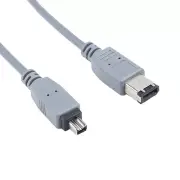 Firewire 1394 iLink 6-4 Pin DV Video Cable Cord Lead For Sony Handycam HDR-FX1/e