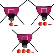 Trampoline Basketball Hoop Lightweight Backboard Basketball Goal Trampoline