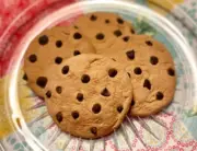 4~Life Size Faux Chocolate Chip Cookies