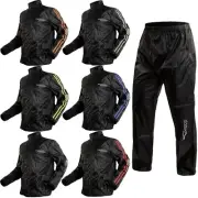 Waterproof Trousers Jacket Rainproof High Visibility Scooter Moto A-PRO