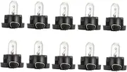 5/10Pcs T3 T4.2 Led Bulbs Car Interior Lights Auto Warming Indicator Lamp 12V 4300K Yellow Instrument Bulb Halogen Bulbs(10Pcs T3)