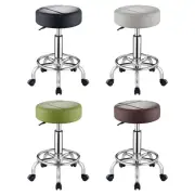 Rolling Stool with Wheels Modern for Coffee Shop Barber Shop Kitchen Island