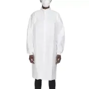 Contec CritiGear Frocks Chemo Gowns Lab Coat Size 2XL HCGA0052 Box Of 30