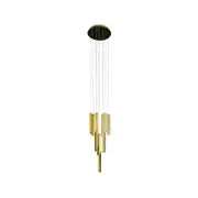 Delessi Trechizio 10LT LED Pendant - Tri-Colour