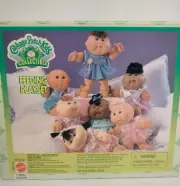Vintage 1997 Cabbage Patch Kids Collectible Caucasian Feeding Playset NEW Sealed
