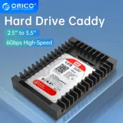 ORICO 2.5 to 3.5'' Hard Drive Adapter Converter SATAIII fr 7/9.5 /12.5mm HDD SSD