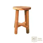 【吉迪市柚木家具】原木小圓凳 LT-061(椅凳 椅子 餐椅 板凳 客廳)