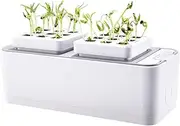 LIUHD Hydroponics Growing System,Indoor Herb Garden Starter Kit Smart Garden Planter for Home Kitchen Gardening Gifts for Women Mom