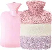 Hot Water Bottle with Soft Premium Cover, Hot Water Bag 1.5 Liters for Winter Pa