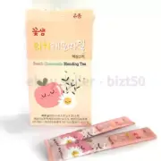Peach Chamomile Blending Tea 20 Liquid Stick In Package kkoccsaem Brand