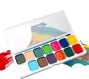 Valentines Paint Sets for Kids, Kids Watercolor Paint Set, Assorted Watercolor Palette, Classroom Art Supplies, Safe Kids Paint Set, Watercolor Paint, Bulk Watercolor Paint for Kids