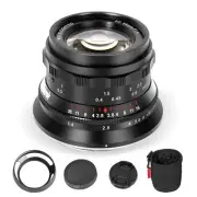 PERGEAR 35mm F1.4 Full Size Manual Focus Lens Single Focus Lens (Z Mount, Black)