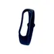Adpe 小米手環5/6代 純色矽膠手環錶帶/替換錶帶/矽膠錶帶-午夜藍