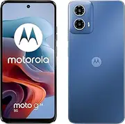 [Motorola] Moto g34 Smartphone (6,53“ HD+ Display, 50 MP Camera, 4/128 GB, 5000 mAh Battery, Android 14) Ice Blue
