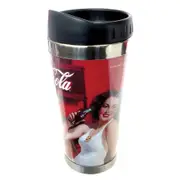 Coca Cola Pin Up Brunette Thermo Cup Coke