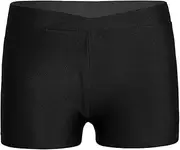[FEESHOW] Kids Girls Stretch Gymnastics Dance Shorts Exercise Cycling Pants Micro Ballet Hot Pants Running Dancing