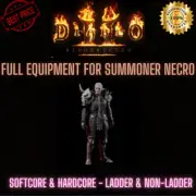 Diablo 2 Resurrected | Full Equipment Summoner Necromancer Ladder &NonLadder