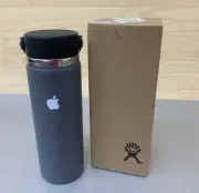 Hydroflask Apple 20oz Wide Flex Cap Insulated Water Bottle in Stone APLW20BTS010