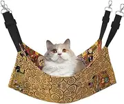 EdWal Tree of Life print Soft Sleeping Hammock Cat Hammock for Cage Hanging,Pet Hammock Bed Adjustable for Small Animals