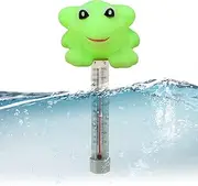 Pool Floating Temperature Gauge, Pond Thermograph, Easy Read Gauge for Water Temperature with String for Outdoor and Indoor Swimming Pools and Spas