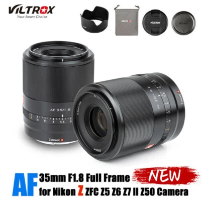 Viltrox 35mm F1.8 Full Frame Auto Focus Lens for Nikon Z mount Mirrorless Camera