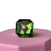 Swarovski Numina cocktail ring Octagon cut, Green Size 11 / EUR 64