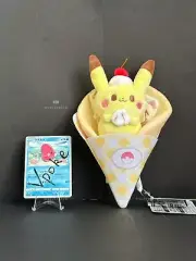 Takara Tomy Pokemon PokePiece Twirling Crepe Plush Pikachu
