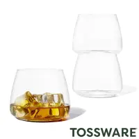 在飛比找momo購物網優惠-【TOSSWARE】12入組-可疊威士忌杯12oz(紅酒杯 