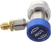 GRIRIW Blue Low Pressure Manual Air Conditioning Line Repair Tools Quick Connect Kit for Car Air Conditioner Systems