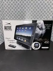 Altec Lansing Octiv Stage MP450 30-Pin iPad Speaker Dock compatible with iPhone
