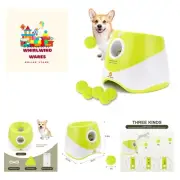 Automatic Dog Ball Launcher, Indoor/Outdoor Interactive Dog Toy with Three Ra...