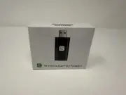 Mini Wireless Carplay Adapter for iPhone, 2025 2 in 1 Stable Universal Wireless