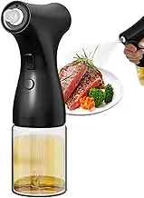 Advanced Oil Sprayer for Cooking, Salads, BBQs and More, 200ml Continuous Spray with Portion Control | Spritzer Dispensing Mister Gadgets Portable for BBQ Salad Baking