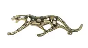 By Dezign - Leopard Running Mini Gold - Statues & Sculptures