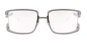 Anna-Karin Karlsson TOO HANDSOME - OPTICAL Grey White Gold Men's Glasses Clear Size 55 - Private Health Rebate - Blue Light Block Available