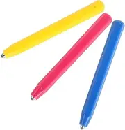 UPKOCH 3Pcs Magnetic Drawing Board Pens Replacement Ball Pens for Boards for Home School Fun Activities