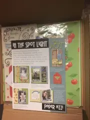 Scrap-booking, Paper Azzi Kit, Paper, Stencils, Stickers, Transfers,etc, NEW!!!