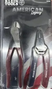 Klein Tools 94156 American Legacy Diagonal Plier and Klein-Kurve Wire Stripper
