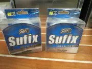 SUFIX SIEGE HIGH TENSILE & KNOT STRENGTH 17LB CLEAR 330 YRDS **Qty 2** #662-117