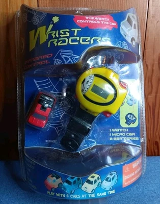 Vintage 90s 2000s Tedco Wrist Racers - Micro RC Car - Wrist Watch Toy