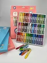 Oil Pastels Set 48 Colors, Oil Sticks,Oil Pastels for Kids,Oil paint sticks-Vibrant Oil Pastels Set for Artists-Perfect for Drawing and Blending-Ideal for Beginners and Pros Alike.