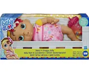 Baby Alive Doll - Sweet N Snuggly Soft Baby Doll - Incl Bottle - First Baby Doll - Interactive Nurturing Toys For Kids - Girls And Boys - Ages 18+ Months