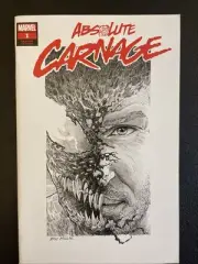 ABSOLUTE CARNAGE #1 Comic ORIGINAL ART COVER Muller MARVEL 2019 Tom Hardy VENOM