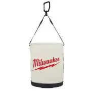 Milwaukee Bucket Tool Bag 12" Tool Storage Canvas Standard Duty w/ 1-Pockets