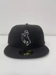 Wyoming Cowboys New Era 59Fifty NCAA Football Fitted Cap Hat Size 7 1/2