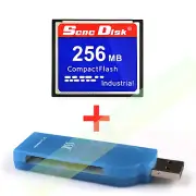 256 mb CNC CF Compact Flash card + SSK USB2.0 Card reader FANUC