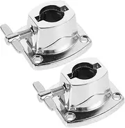 CIMAXIC Drum Leg Installation Base Drum Cymbal Mount Bracket Zinc Alloy Bottom Plate
